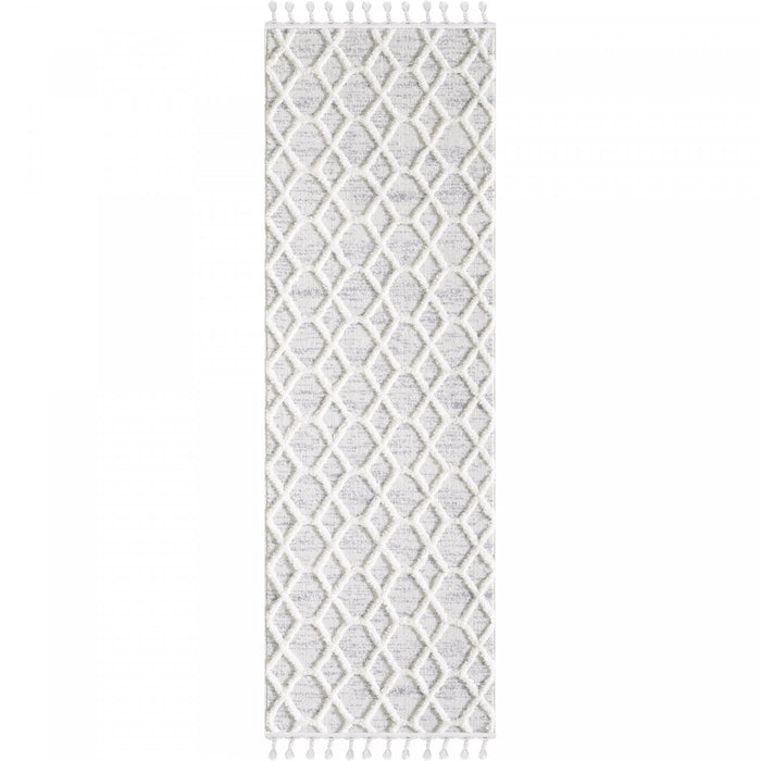 Quinto Nexus Shag Area Rug - 2'7\" x 8'
