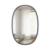 Umbra Hub Oval 24\" x 36\" Wall Mirror - Black