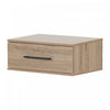 Primo Floating Nightstand With 1 Drawer - Rustic Oak 