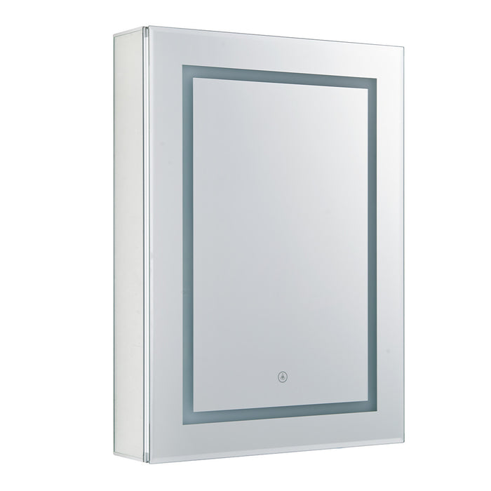 Stapik LED Medicine Mirror Cabinet - Silver