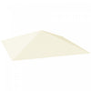 10' X 10' Gazebo Replacement Cover, Gazebo Roof Replacement, Cream White