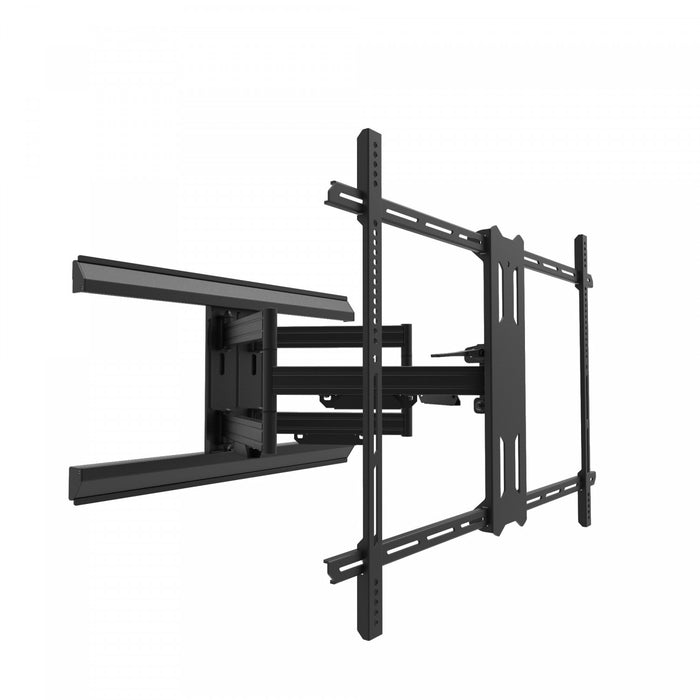 Kanto PMX800 Pro Series Full Motion TV Wall Mount with Adjustable Offset for 55\" - 120\" TVs, Black Tv Mount