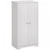 HOMCOM Kitchen Storage Cabinet, Freestanding Pantry Cabinet, White