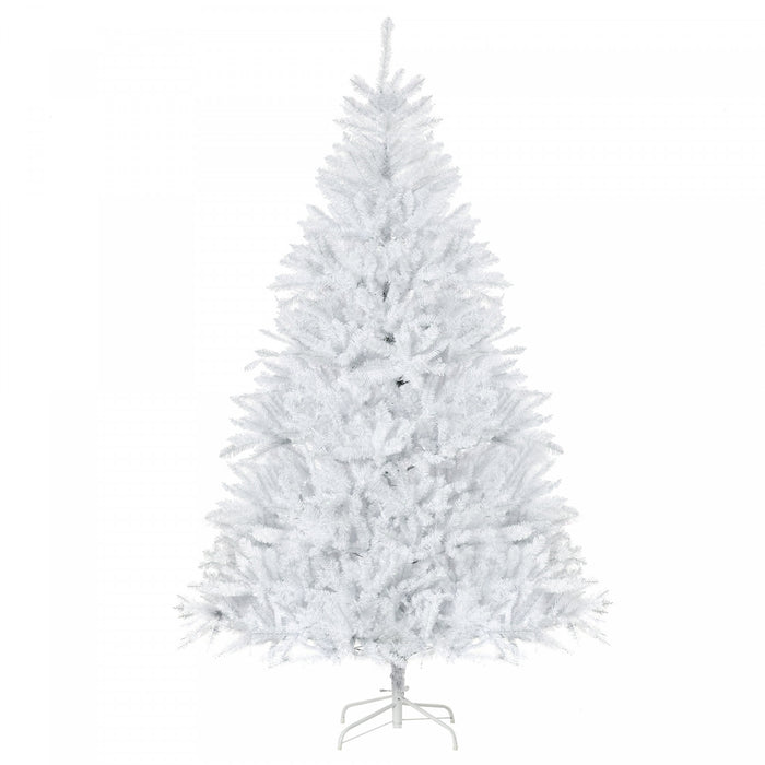 Homcom 7ft Artificial Christmas Tree With 1823 Branch Tips