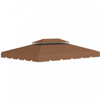 Outsunny 13.1' X 9.8' Gazebo Replacement Canopy, Gazebo Top Cover With Double Vented Roof For Garden