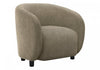 Monarch Specialties - Accent Chair, 29"H, Upholstered, Living Room, Bedroom, Light Brown Fabric, Black Legs | Monarch Specialties - Chaise D'Appoint, 29"H, Rembourre, Salon, Chambre A Coucher, Marron Clair, Patte Noir