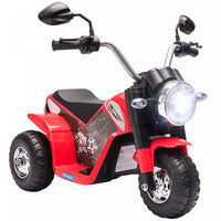 Aosom Kids Electric Motorcycle 6v Battery Powered Ride-On Ride-on Dirt Bike 3-wheels Motorbike With