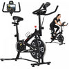 Soozier Exercise Bike, Stationary Bike with LCD Display
