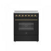 Forno Paolo 30\" Black Electric Range, 4.38 CU.FT. - FFSEL6011-30BLK