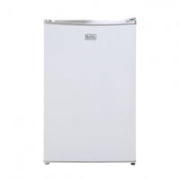 BCRK Series BLACK+DECKER 4.3 Cu. Ft. Compact Refrigerator, BCRK43W, White 