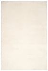 Argo Plush & Shags Cream Washable Rug 6'7\" x 9'0\" Indoor Area Rug