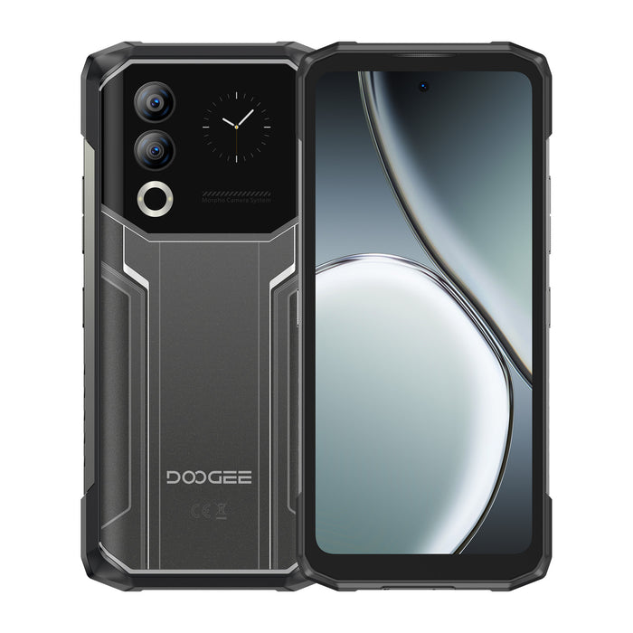Doogee Blade20 Ultra 5g Rugged Phone 50mp Camera - 10,300mah Battery 512gb 1.54” Ips Rear Display Silver