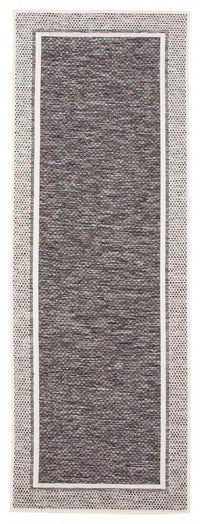 Brooks Charcoal Area Rug - 2'8