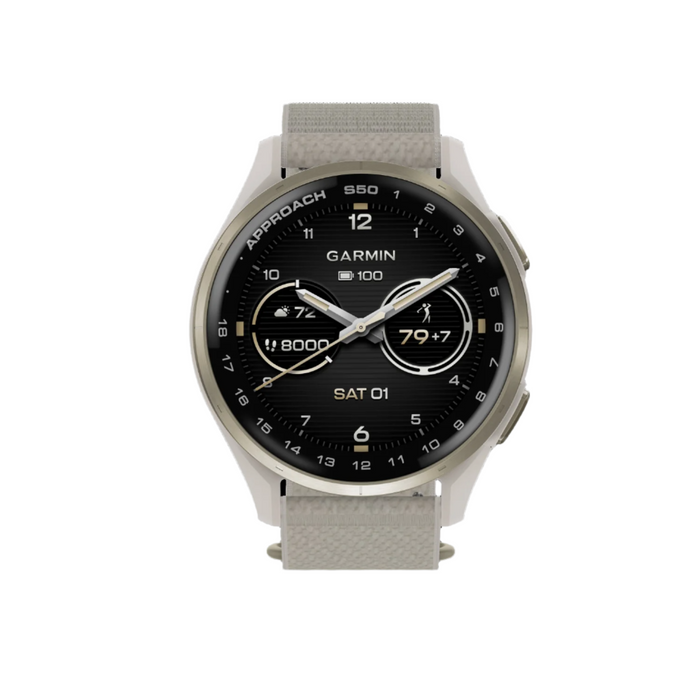 Garmin Approach S50 Amoled Golf Smartwatch - Gps, 43,000 Preloaded Courses 