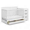 Graco Hadley 5-in-1 Convertible Crib and Changer with Drawer - White