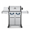 Broil King Baron S 490 Pro IR 4-Burner 40,000-BTU Propane Gas BBQ - 677344 Grill