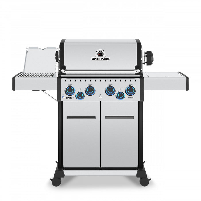Broil King Baron S 490 Pro IR 4-Burner 40,000-BTU Propane Gas BBQ - 677344 Grill