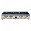 Forno Ambassador 48\" Gas Cooktop, White, 8 burners - FCTGS5799-48CPWHT