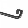 Umbra Twilight Matte Black Expandable Blackout 3/4\" Curtain Rod - 30\"-84\" 