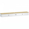 HOMCOM Floating TV Stand for TVs up to 82 Inch, Wall Mounted Media Console