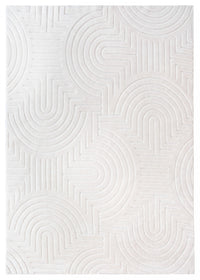 Victoria White Shag 4 x 6 Area Rug