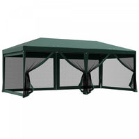 Outsunny 10' x 20' Party Tent, Outdoor Canopy Garden Sun Shade, Green