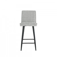 Marielle Grey Upholstered Bar Stool (Set of 2) 