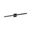 Dainolite Arandel Vanity Light 24w LED Matte Black Diffuser Lamp