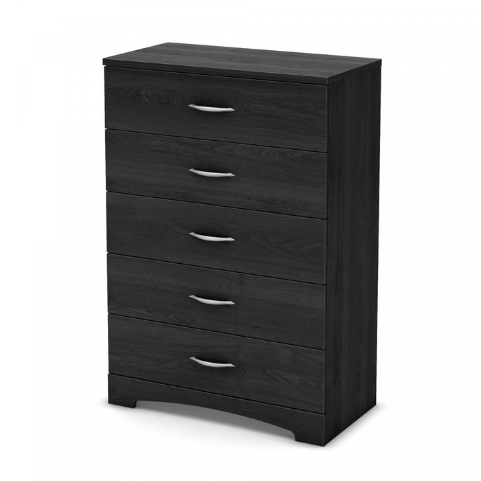 Step One 5-drawer Chest - Gray Oak