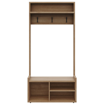 Porto Entryway Hall Tree Coat Rack | Vestiaire d’entree Porto