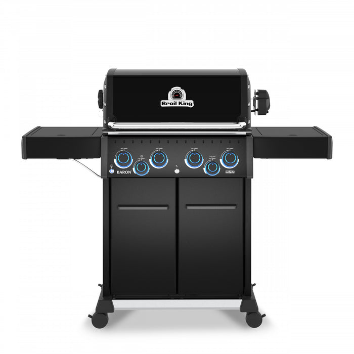 Broil King Baron 490 Pro Shadow 4-Burner 40,000-BTU Natural Gas BBQ - 674147 Grill