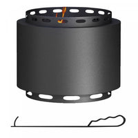 Outsunny Smokeless Fire Pit, 19