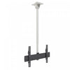 Kanto CM600 Height Adjustable Hanging Ceiling TV Mount for 40" - 80" TVs, White | Support mural de plafond reglable en hauteur Kanto CM600 pour televiseurs de 40 a 80 pouces, blanc