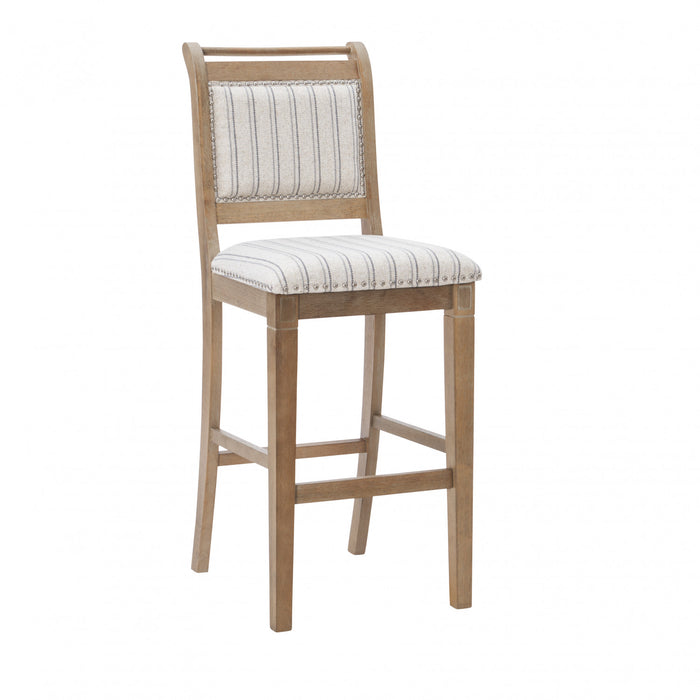 Emmy Fabric Barstool - Grey