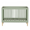 Cotton Candy 3-in-1 Convertible Crib - Sage Green 