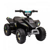 Aosom Kids Atv, 6v Battery Powered Ride-On Electric Car For Kids, Toddler Quad 4 Wheeler With Forward, Reverse Switch, For Boys Girls 18-36 Months, Black