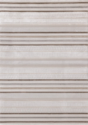 London Striped Indoor Area Rug - 7'10