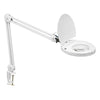 Dainolite LED Magnifier Lamp 8w White Finish