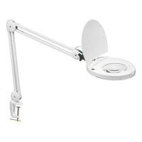 Dainolite LED Magnifier Lamp 8w White Finish
