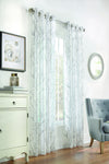 Lisette White Grommet Curtain Panel - 52\" X 84\"