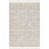 Quinto Beige Waves Shag Area Rug - 6'3\" x 9'