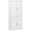 HOMCOM 72\" Kitchen Pantry Storage Cabinet with Drawer, Adjustable Shelves