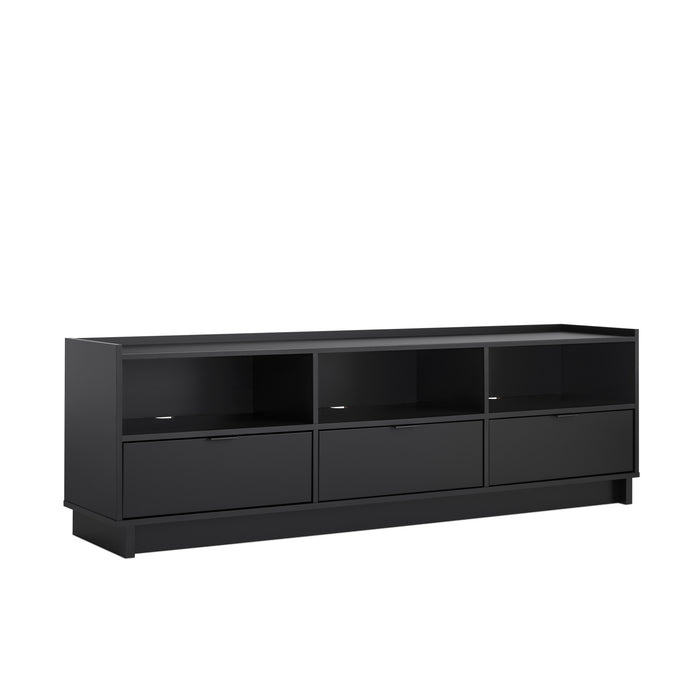 Prepac Simply Modern 70\" TV Stand - Black