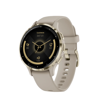 Garmin Venu® 3s Gps Smartwatch - Health Tracker W/14 Days Battery Life, 41mm - French Gray Case|Garmin Venu® 3s Montre Gps Intelligente - Suivi De La Sante Avec 14 Jours D'autonomie, 41 Mm - Boiti