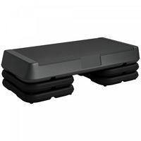 Soozier Adjustable Aerobic Stepper, 3-Level Exercise Step Platform with Risers 4
