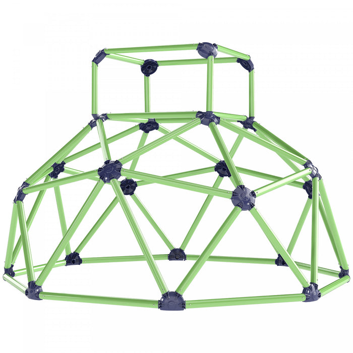 Qaba Climbing Dome, 6FT Geometric Dome Climber, Indoor Outdoor Jungle Gym Playground for Kids 3-8, UV Resistant, Waterproof, Gift for Boys Girls, Green