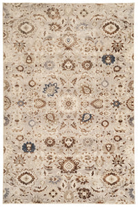 Lunelle Traditional Grey Washable Rug 6'7