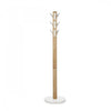 Umbra Modern Wood Flapper Coat Rack - White and Natural