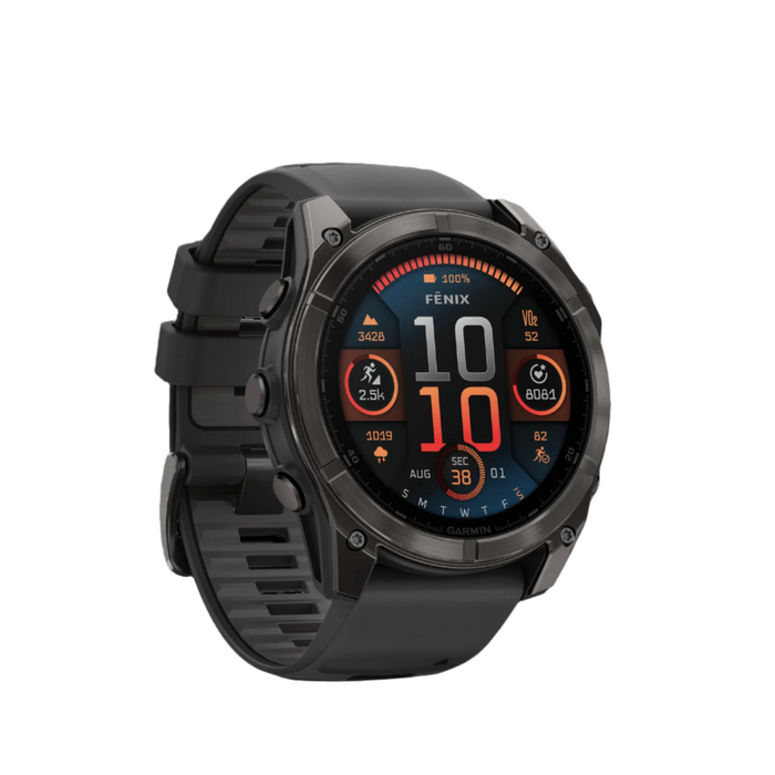 Garmin Fēnix 8 Amoled Sapphire Smartwatch 51mm - Gps, Compass, Gyroscope And Barometric Altimeter 