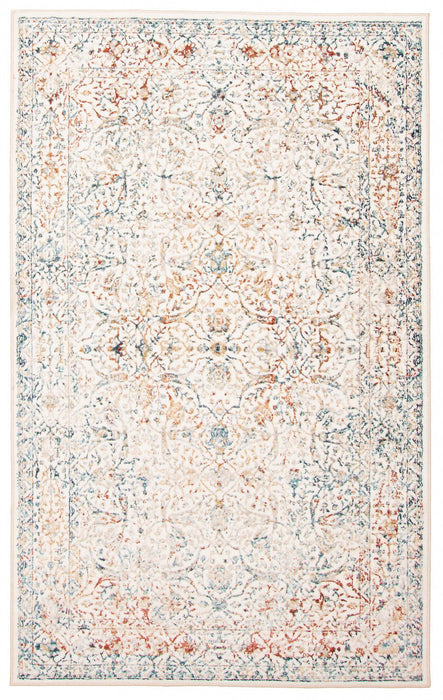 Lauren Ivory Area Rug - 5'0\" x 8'0\"